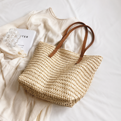 Vando™ Zipper Woven Travel Tote Bag