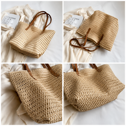 Vando™ Zipper Woven Travel Tote Bag