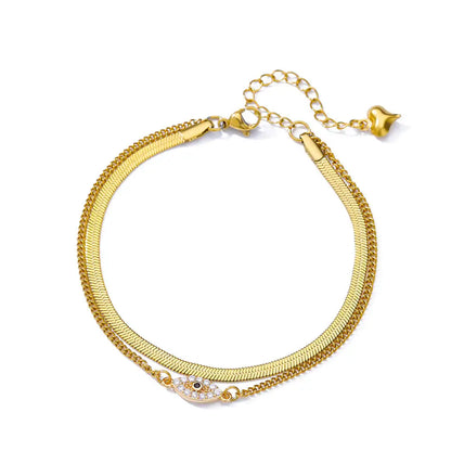 Vando™ Boho Beach Anklet — Gold Pearl Chain