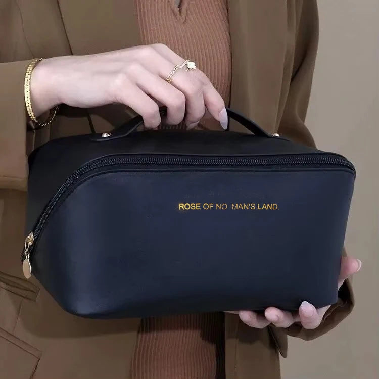 Vando™ Boho Travel Makeup Organizer — Spacious Cosmetic Case
