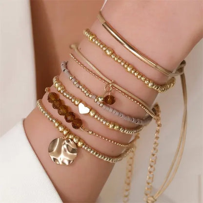 Vando™ Boho Shell & Bead Bracelet Set