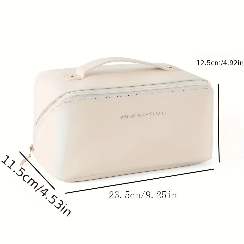 Vando™ Boho Travel Makeup Organizer — Spacious Cosmetic Case