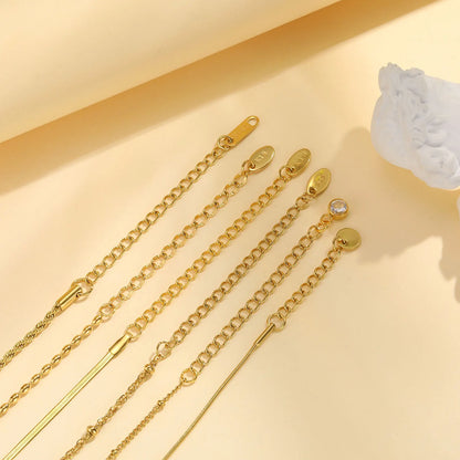 Vando™ Dainty Gold Link Bracelet