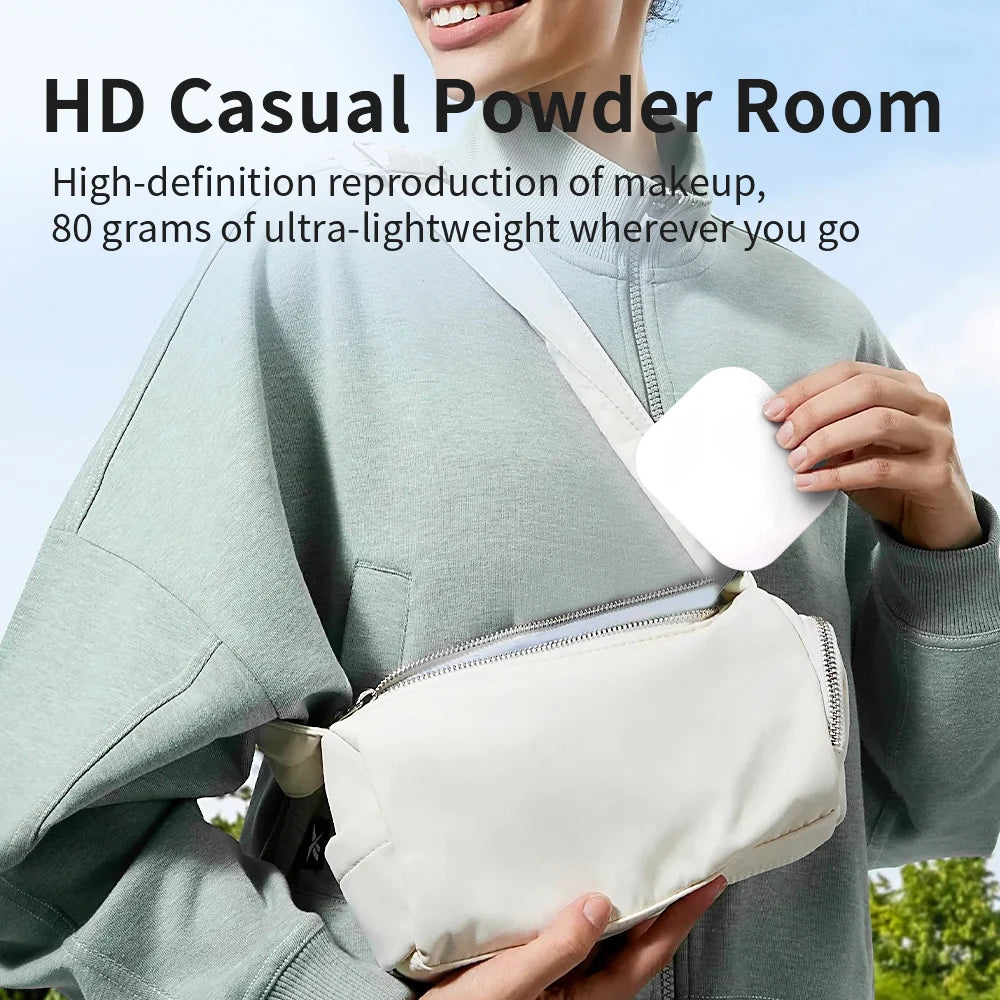 Vando™ Glow Mirror — Pocket-Sized Perfection, Anywhere You Go