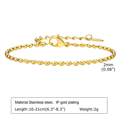 Vando™ Dainty Gold Link Bracelet